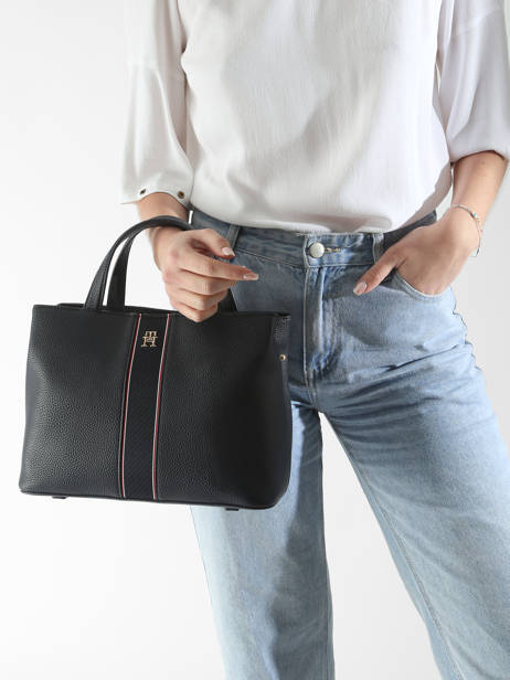 Hand Tas Th Legacy Tommy hilfiger Blauw th legacy AW16873 ander zicht 1